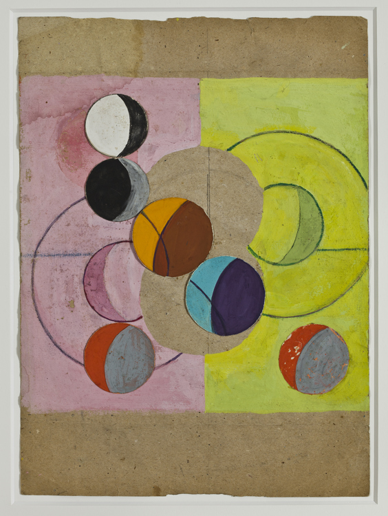 Udkast til en abstrakt komposition af Franciska Clausen, 1927-31, Fonden Franciska Clausen Samlinger